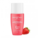 Dot & Key Maasikakastene p&auml;ikesekaitsekreem SPF 50+ Pa++++ - 01 Portselan | Kaitse UA/UB kiirguse eest | Lai spekter, Vesi | 50ml