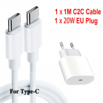 20W PD laadija Kiirlaadimine iPhone 13 12 11 14 Pro Max jaoks USB C laadija iPhone 15 16 Pro MAX Mini iPadi AirPodsi tarvikute jaoks EU 2IN1(15-16 Series)