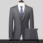 Kahen n&ouml;&ouml;biga &uuml;likond meestele (&uuml;likond + P&uuml;ksid) Stiilne Slim-fit &Auml;riprofessionaalne T&ouml;&ouml; Formaalne Kaheosaline Komplekt XS-6XL L