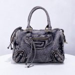 Vintage teksasest mootorratta- ja jalgrattakotid naistele luksuslikud disainerkotid ja kotid uus lihtne &otilde;lakott crossbody