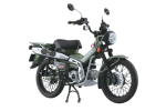 Skynet 1/12 Kokkupandud mootorratas Honda CT125 P&auml;rl-orgaaniline roheline gray