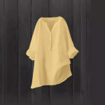 VEZFAA naiste moe vabaaja kevad-s&uuml;gis &uuml;hev&auml;rvilise tr&uuml;kiga pikkade varrukatega V-kaelusega pluusid ja s&auml;rgid S must