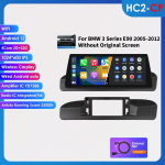 Ossuret 10.25 autoraadio BMW 3. seeriale E90(2005-2012)Ilma originaalekraanita (Ainult parempoolse rooliga) Intelligentne juhtmevaba Carplay Android Auto HC2 2G 32G