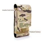 Meeste V&auml;ljas Kamuflaaž Taktikaline Telefoni V&ouml;&ouml; Kott - Multifunktsionaalne Klappkattega Tarvik. 5-inch: 13*9*2CM