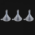 Mini l&auml;bipaistev PP plastlehter vedeliku v&auml;ljastamiseks Transparent Funnel