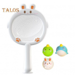 Helendav loomade vannim&auml;ngukomplekt Aukudeta Valgustuv vannim&auml;nguasi Helendav ujuv loomapall Vanni kalap&uuml;&uuml;gim&auml;ng Korvpallir&otilde;ngaga m&auml;nguasi lastele C