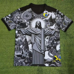 Suvine jalgpallitreeningu topp Brasiilia eriv&auml;ljaanne Jeesus Must Hall Jalgpallis&auml;rk T&auml;iskasvanud Lapsed V&auml;ljas Meeste T-s&auml;rgid Kuum Tipp M