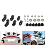 2014. aasta ja uuematele Ford Fiesta ST-dele Tagumine tiibspoileri t&otilde;stja pikendus Must alumiinium