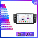 Ossuret Navi Peaseade Carplay 4G WIFI Intelligentne 7862 2din RDS Android Autoraadio Fiat Grande Punto Linea Autoraadio Multimeedia Video M&auml;ngija GPS-iga S6 8Core 6G 64G