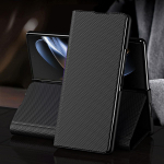 Rahakoti funktsiooniga p&otilde;rutuskindel nahast &uuml;mbris Samsung Galaxy Z Fold7 5G jaoks Fold 7 6 5 Fold5 Fold6 Fold3 Fold4 Fold2 Fold 4 3 2 Galaxy Z Fold4 must