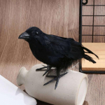 Simulatsioon Black Crow Raven Bird Repellent Kahjurit&otilde;rje Tuvit&otilde;rjeaed onesize