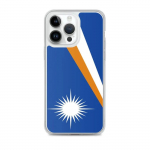 Coque iPhone &ndash; Drapeau &Icirc;les Marshall &ndash; iPhone 14 Pro Max &ndash; Supp &ndash; Mitmev&auml;rviline &ndash; Vertikaalne