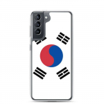 Coque T&eacute;l&eacute;phone Drapeau Cor&eacute;e du Sud &ndash; Samsung Galaxy S21 Plus