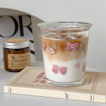 Vibu Klaas Armas Veetass Joonisfilm Vibu Klaastass Triibuline Armas Kritseldus Kohvikruus Majapidamis Puuviljatee Limonaad T&uuml;drukute Kingitus