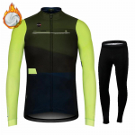 2025 Uus Gobikful - Meeste Jalgrattariiete Komplekt, Termiline Villane Pikk Villane Komplekt ja Pikad P&uuml;ksid V&auml;litingimustes M&auml;girattas&otilde;iduks 5XL