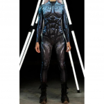 3D digitaaltr&uuml;kk Lavakost&uuml;&uuml;mid T&auml;iskasvanutele Halloweeni &Uuml;ritused Karnevali Teemapidu Cosplay Riietus M&auml;ngimine Jumpsuit Adults S