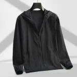 P&auml;ikesekaitsekreemid Meeste Naiste UV-kindel L&uuml;hike Solid Print T&otilde;mblukuga Taskud Kapuuts Hingav lahtine Suvine Nahar&otilde;ivad &Otilde;huke mantel L