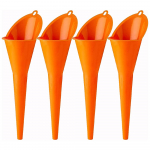 LIKENNY Lehter Auto Mootorratta Lehter Pika Kaelaga Multifunktsionaalne Plastik Vastupidav Bensiinile oranž