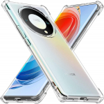 P&otilde;rutuskindel &otilde;hkpadjaga l&auml;bipaistev TPU &uuml;mbris Honor Magic 7 6 Lite Magic 6 5 Pro X9c Smart X9b X9a jaoks, kaitsekate, fundas, coque Honor X9c Smart