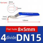 Roostevabast terasest kuulventiili k&auml;epideme lisatarvikud, veetoru ventiili l&uuml;liti k&auml;epideme mutriv&otilde;ti, veetoru mutriv&otilde;ti 46 punktiga A