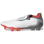 Adidas Copa Sense+ FG Valge P&auml;ikesepunane Unisex Tossud Pilvevalge Raudmetallik FY6218 40