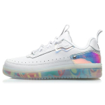 Li Ning CF Voolav Vesi Valgus V&auml;rvilised Libisemiskindlad Vastupidavad Kerged Madala S&auml;&auml;rega Rula Kingad Naiste Rula Kingad Valge Must Hall AGCP232-15 35⅔