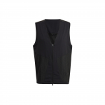 Adidas Originals Trefoil Greveal Vest &Uuml;hev&auml;rvilise Bloki ja T&otilde;mblukuga V-kaelusega Varrukateta Meeste Vest Must HK2738 S