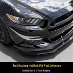 Ford Mustang 2015-2017 APR s&uuml;sinikkiust deflektorid ja kaitseraua spoiler 300