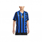 Nike Inter Milano Logo Moodne Kodus&auml;rgi L&uuml;hikeste Varrukatega Jalgpallis&auml;rk Meeste topid Must Sinine FN8787-440 M