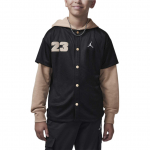 Jordan Jumpman Logo T&auml;ht Ja Number V&otilde;lts Kaheosaline Kapuutsiga Jakk Laste jakid Must HQ7130-010 XL
