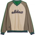 Adidas Originals X Brain Dead Koost&ouml;&ouml; SS25 Moodne Vabaaja Mitmek&uuml;lgne Pikkade Varrukatega T-s&auml;rk Meeste Topid Hall-Roheline JN7153 XL