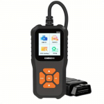 V318 Autodiagnostika T&ouml;&ouml;riist &ndash; OBD2 Skanner Akutestiga, Veakoodilugeja, Mitmekeelne Tugi must