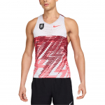 Nike Aeroswift Btc Dri-Fit Adv Jooksuslim Fit Kiiresti Kuivav Jahe Vest Meeste pealsed Valge Team-Red Bright-Red HF6616-100 2XL