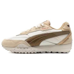Puma Blktop Rider Mugavad P&otilde;rutust Summutavad Vastupidavad Madalad Jooksukingad Unisex Tossud Valge Pruun 393151-02 42
