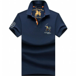 TrendHub Pluss Suurus 6XL 100% Puuvillased Meeste Polo S&auml;rgid L&uuml;hikeste Varrukatega &Auml;rilised Vabaaja Meeste T-s&auml;rgid Tikandiga Meeste T-s&auml;rgid 5XL