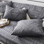 Puuvillane tikitud diivanipadi Four Seasons universaalne libisemiskindel tolmukindel kriimustusvastane diivanikate T&auml;iskatteriie 70*70cm