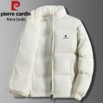 Pierre Cardin Men's Winter Stand-Collar Puffer Jacket L