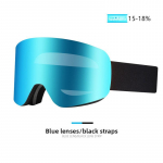 Klapitavad suusaprillid Silindrilised Magnetilised Kahekihilised Udustamisvastased M&uuml;oopilised Tuulekindlad V&auml;lispordiprillid Lumiprillid