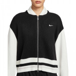 Nike Sportswear Nahas&otilde;bralik Mugav 95 Seisukrae Kootud Kampsun Naiste Kampsun HV2495-010 M