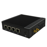 Skynew Mini Peaaegu 4 Madala energiatarbega Intel Pentium 4 GB 64 GB Kompaktne arvuti serveri jaoks 4 LAN-i 2025 Uus spetsifikatsioon PC, ventilaatorita, vaikne,