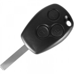 Coque Cl&eacute; pour Renault Clio Kangoo Modus Twingo Trafic Master - 3 Boutons - Plip t&eacute;l&eacute;commande