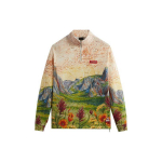 Kith X Columbia koost&ouml;&ouml; SS24 &Uuml;le kogu pinna tr&uuml;kiga soonikkoes mansetiga jahutav higiimav s&auml;rk Unisex s&auml;rk Vahvel KHM032097-102 M