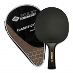 Raquette de Tennis de Table - Schildkr&ouml;t - 758221 - 100% Carbone - Rev&ecirc;tement Liga QRC - Taille Unique