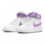 Nike Court Borough 2 Mid Valge Fuchsia Glow - CD7782-103 EU 37.5 valge