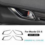 Mazda CX-5 CX5 KF 2017-2019 2020 2021 2022 2023 2024 jaoks Ehtne Pehme S&uuml;sinikkiust Kleebis LHD RHD Auto Ukse Sisek&auml;epideme Raami Liist