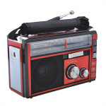 K&otilde;rge tundlikkusega retro kaasaskantav juhtmevaba Bluetooth-raadio vastuv&otilde;tja kolme ribaga raadio TF-kaart /USB MP3 digitaalne pleier FM-pointer punane