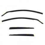 Tuuledeflektorid - HEKO - 20136 5D - L&auml;bipaistev suitsuv&auml;rvi - Lihtne paigaldada - Autole suits/puhas