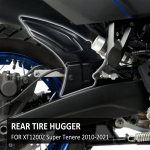 XT 1200 Z Mootorratta Tagumise Porilaua Kaitsja Tagumise Ratta Porikaitse Paigalduskomplekt Yamaha XT1200 Z XT1200Z Super Tenere 2010- jaoks Front Fender