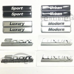 2 pakki Luksuslik kaasaegne Urban Sport Refit Car Auto poritiibade embleemi m&auml;rgikleebis E36 E30 E34 E39 E46 E60 E90 F10 F30 jaoks LUXURY new