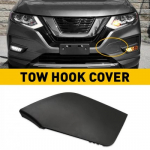 Fits for Nissan 2017-20 Rogue Bumper Front Tow Hook Cap cover Eye Access Durable